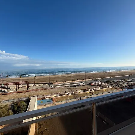 T4 En Front De Pour 6 Pers Avec Climatisation Et Parking A Narbonne-plage - Fr-1-795-58 * Narbonne