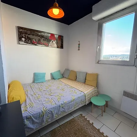 Apartman T4 En Front De Pour 6 Pers Avec Climatisation Et Parking A Narbonne-plage - Fr-1-795-58 *