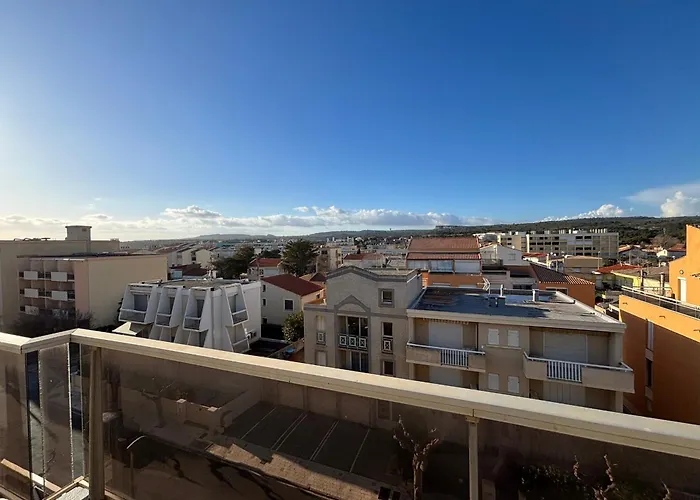 T4 En Front De Pour 6 Pers Avec Climatisation Et Parking A Narbonne-plage - Fr-1-795-58